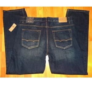 American Eagle Slim Straight Jeans Size 38x32 NWT